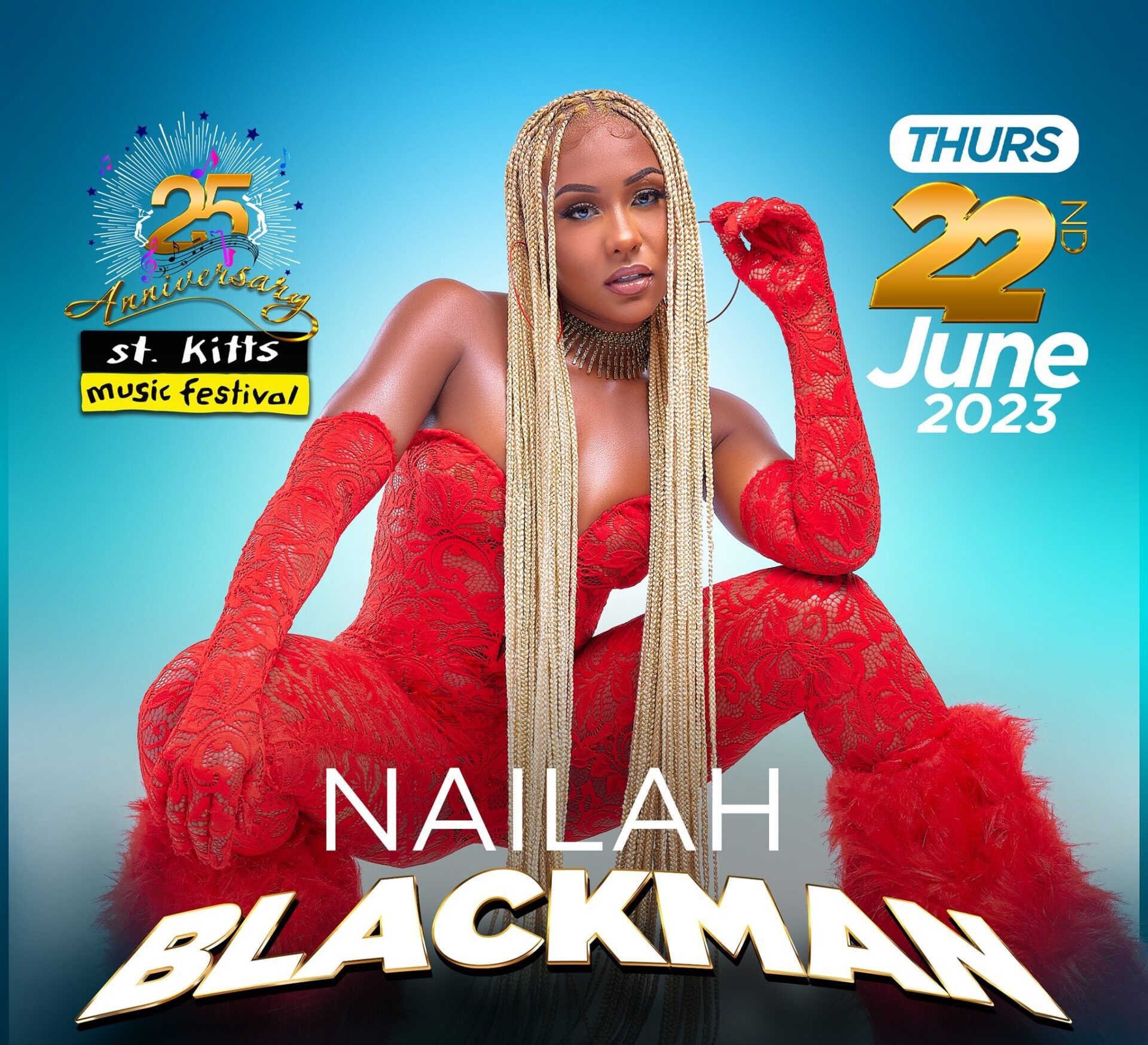 Soca Superstar Nailah Blackman Set To Rock Stage At 25th St Kitts Music Festival Associates 0752