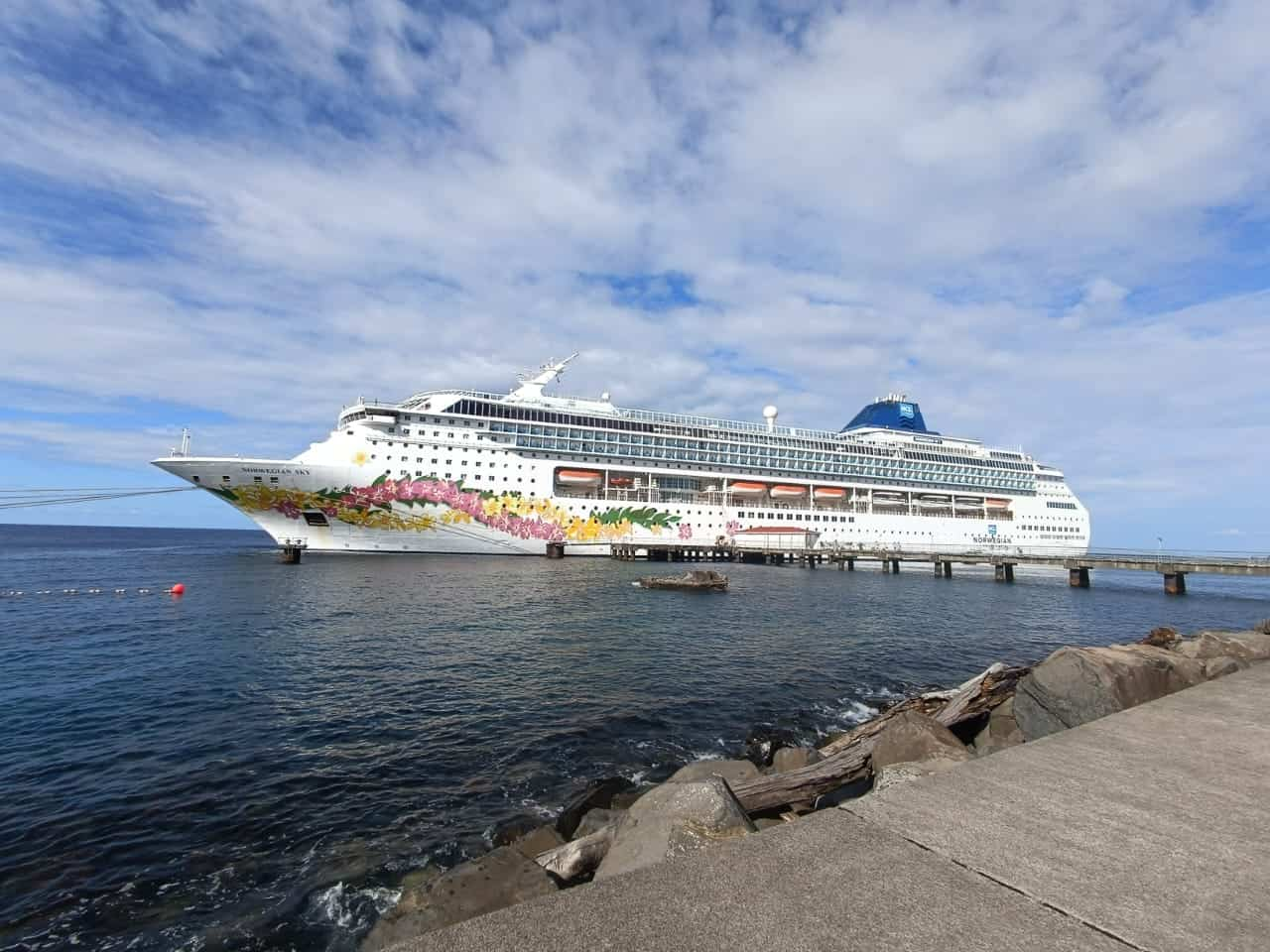 Four cruise ships arrive in Dominica in one day, know schedule