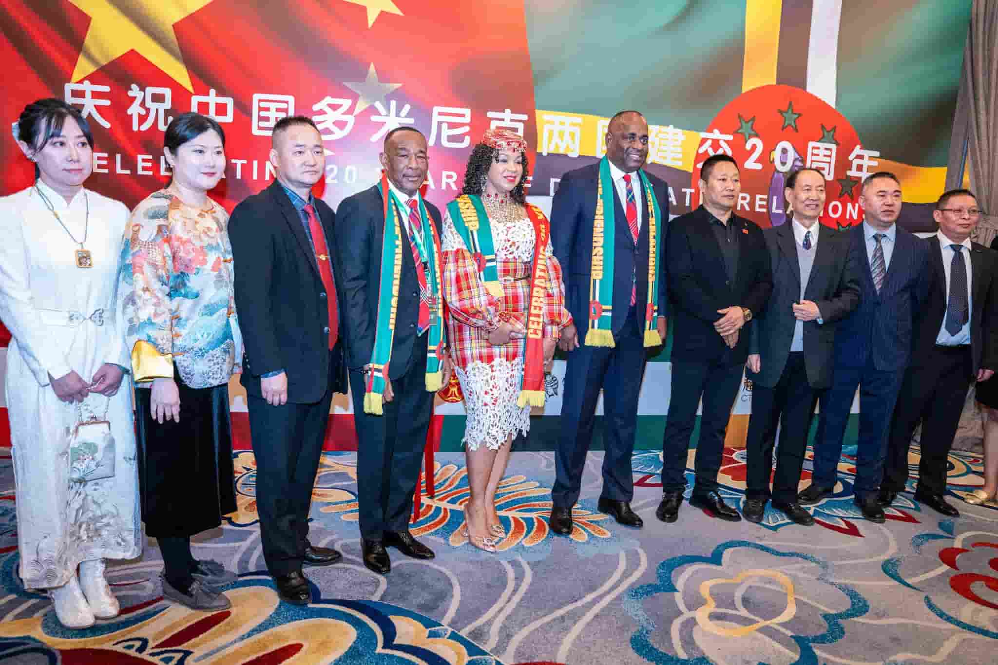 PM Skerrit at reception in China