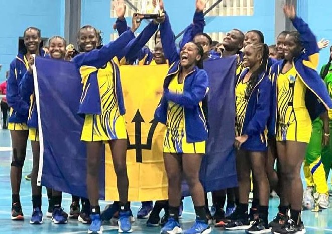 Barbados U16 Netball Team Wins Jean Pierre Caribbean Youth Netball 