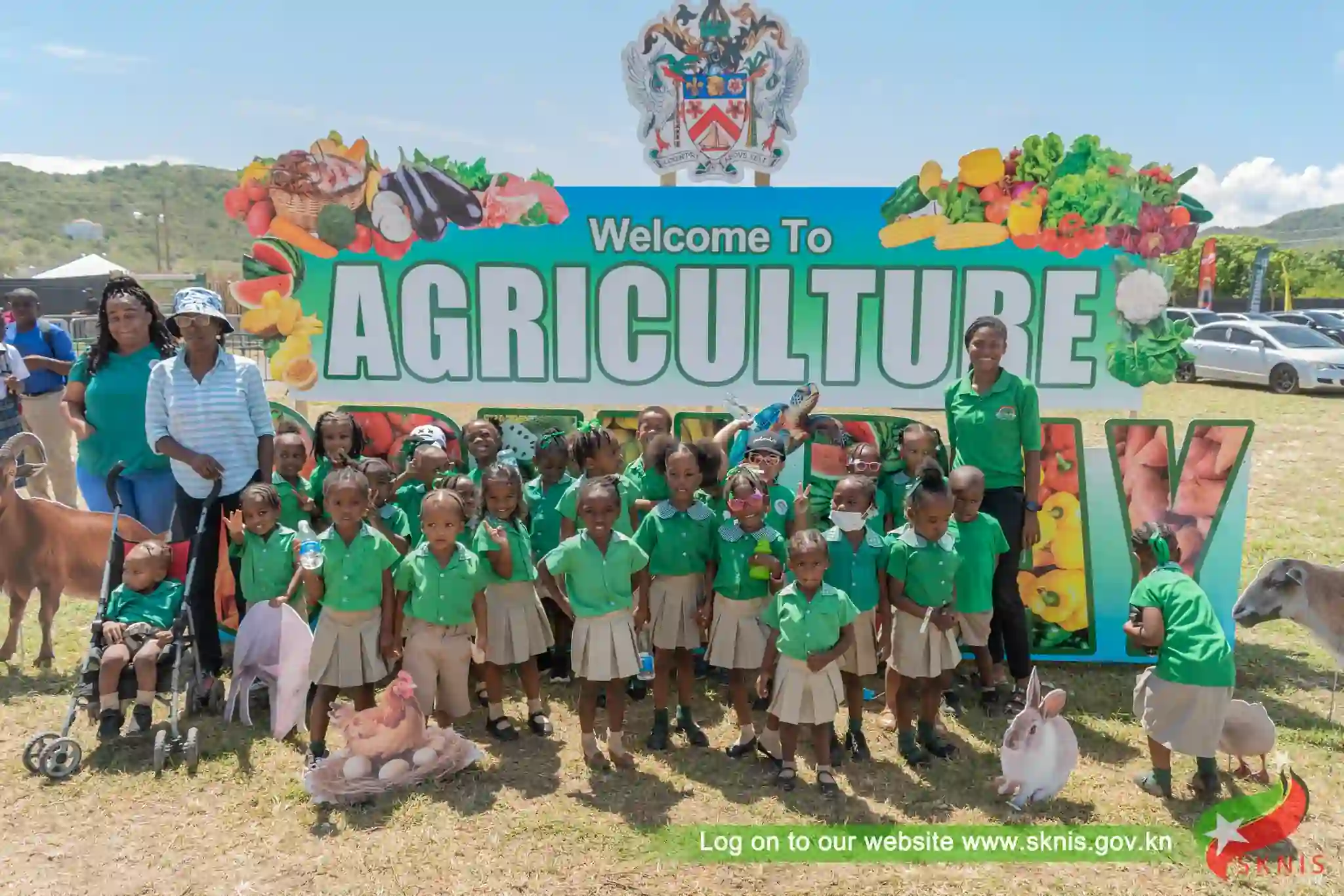 Day one at St Kitts Agriculture Open Day