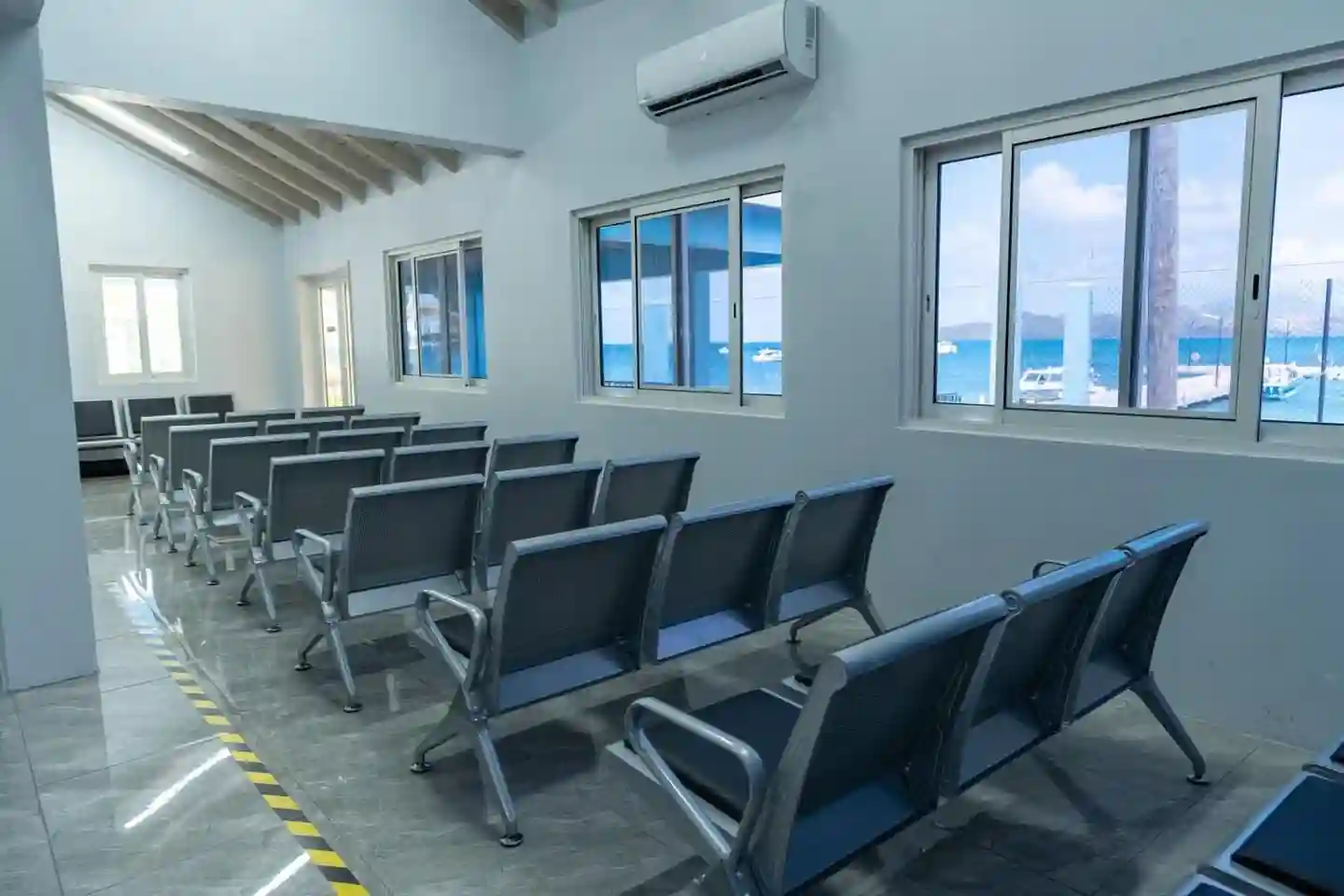 New Lounge at Oualie Water Taxi Facility