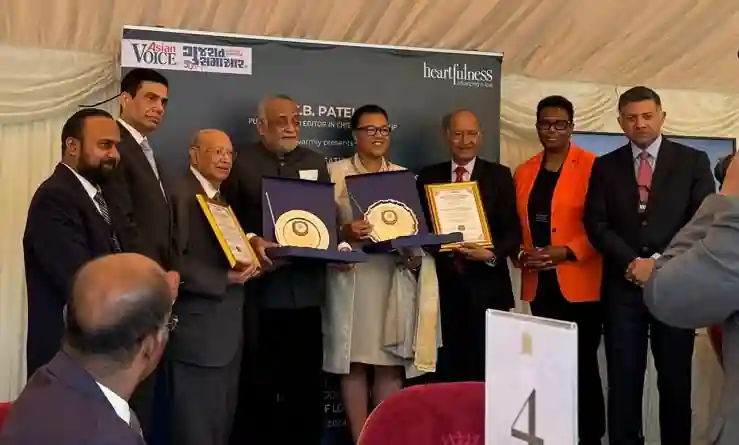 Celebrated Spiritual Leader Daaji Honored at House of Lords Luncheon