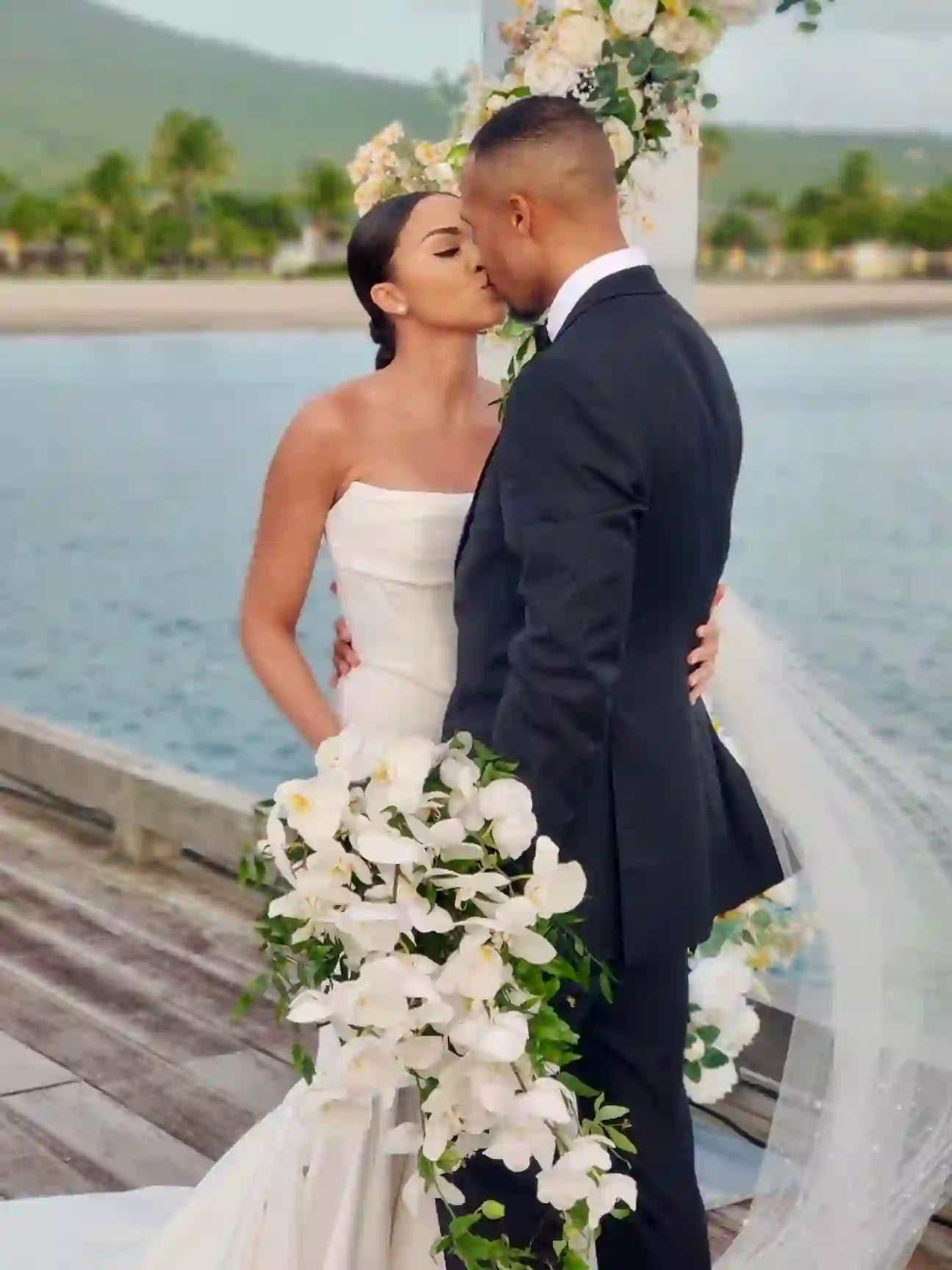 Brianna Brantley ties knot with Mark Pennyfathers