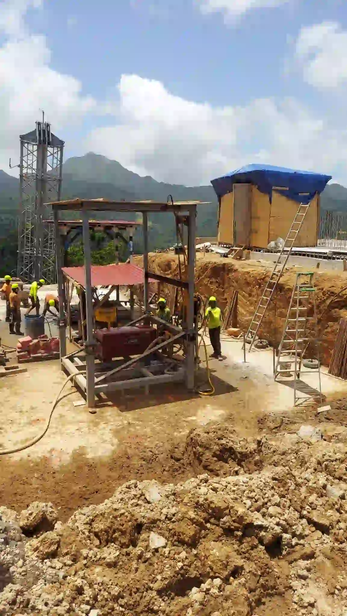 Construction site of Cable Car