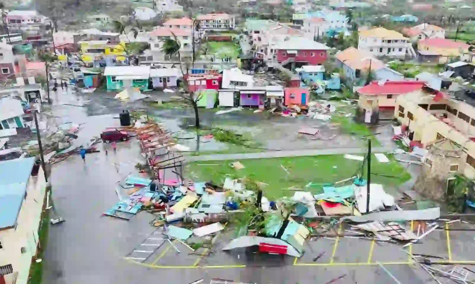 Destruction in Grenada