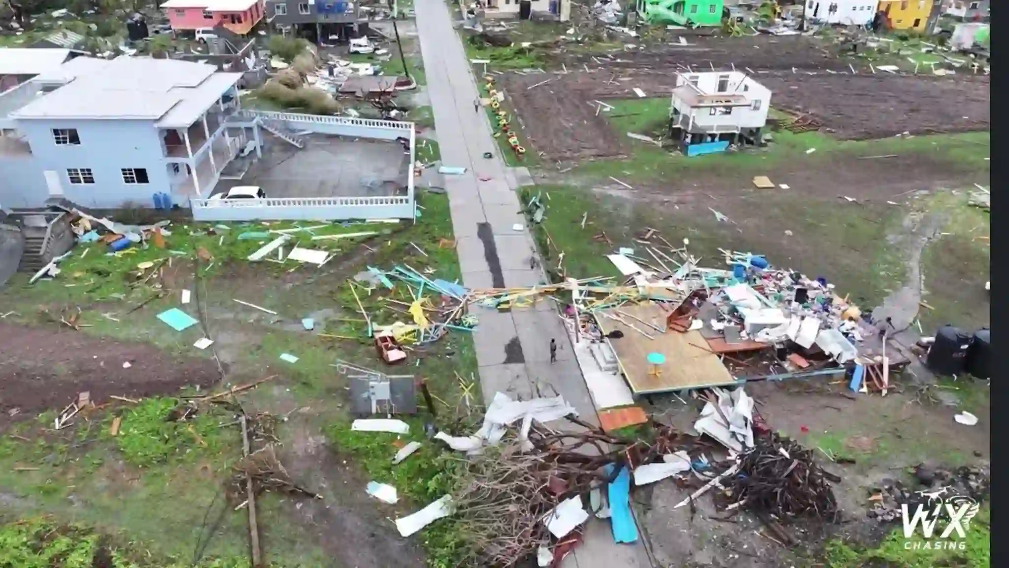 Destruction in Grenada