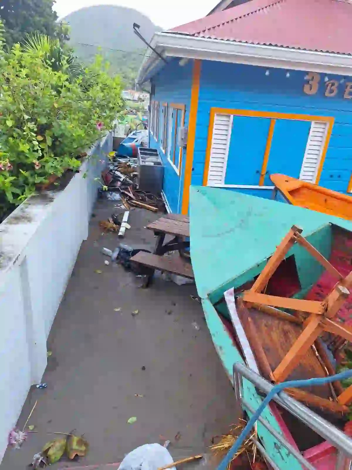 Hurricane Beryl in Saint Lucia