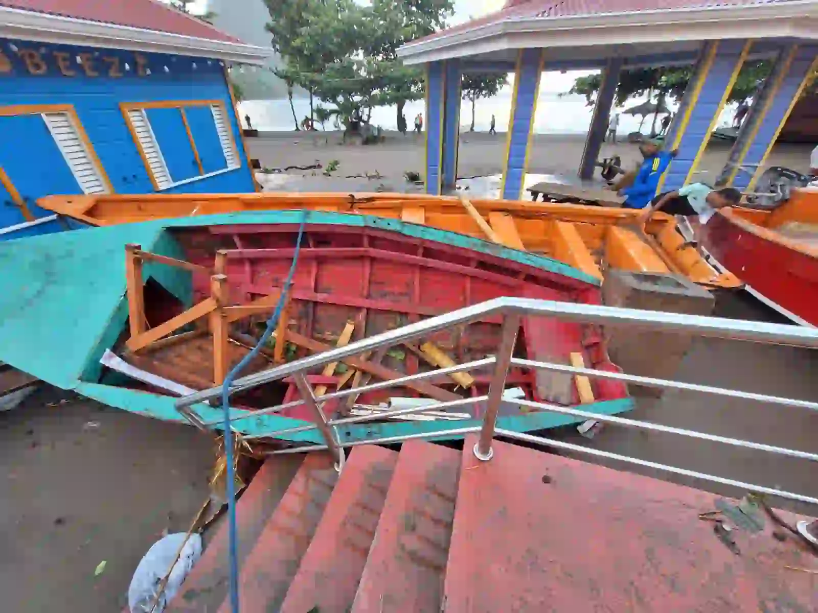 Hurricane Beryl in Saint Lucia