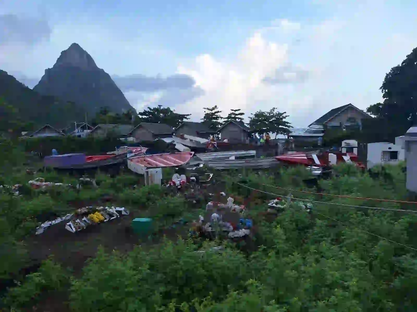 Hurricane Beryl in Saint Lucia