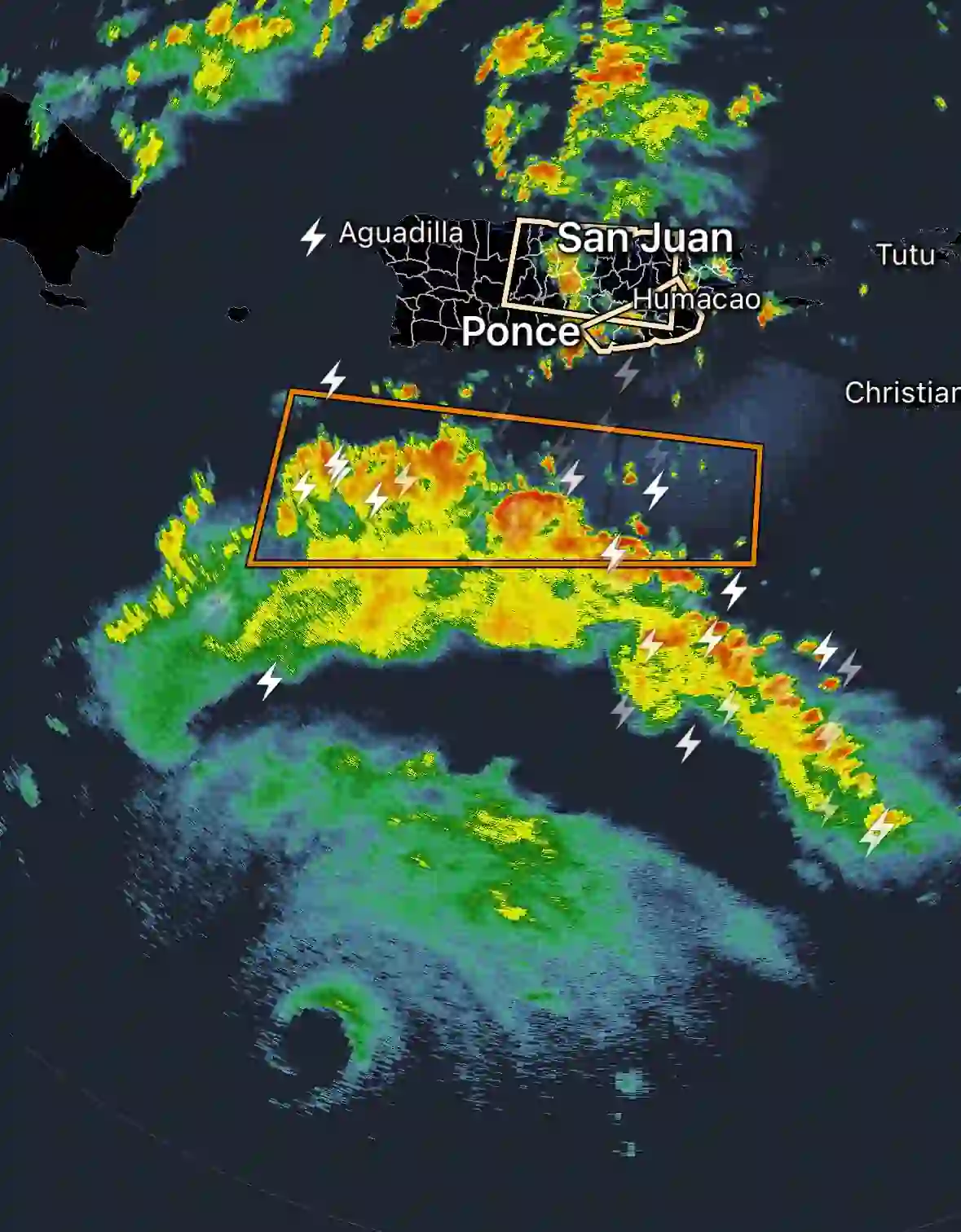 Dangerous Cat 5 Hurricane Beryl currently south of Puerto Rico, moving towards Jamaica   