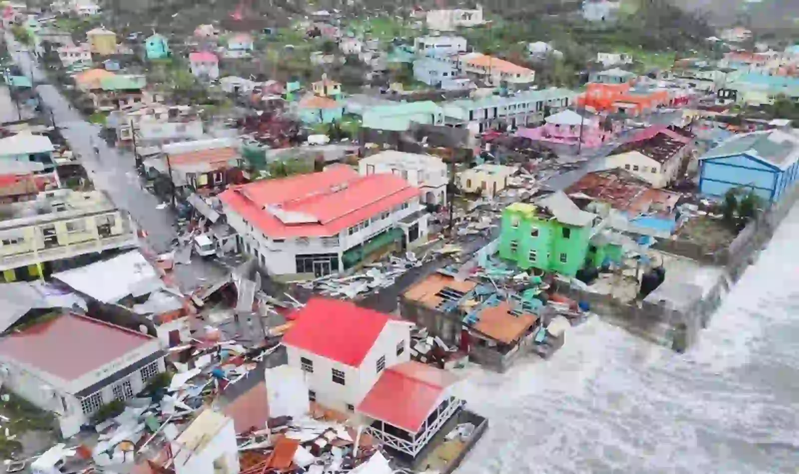 Destruction in Grenada