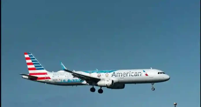 American Airlines in Antigua