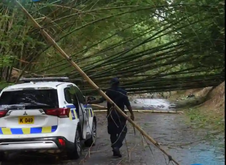 Damage in Jamaica