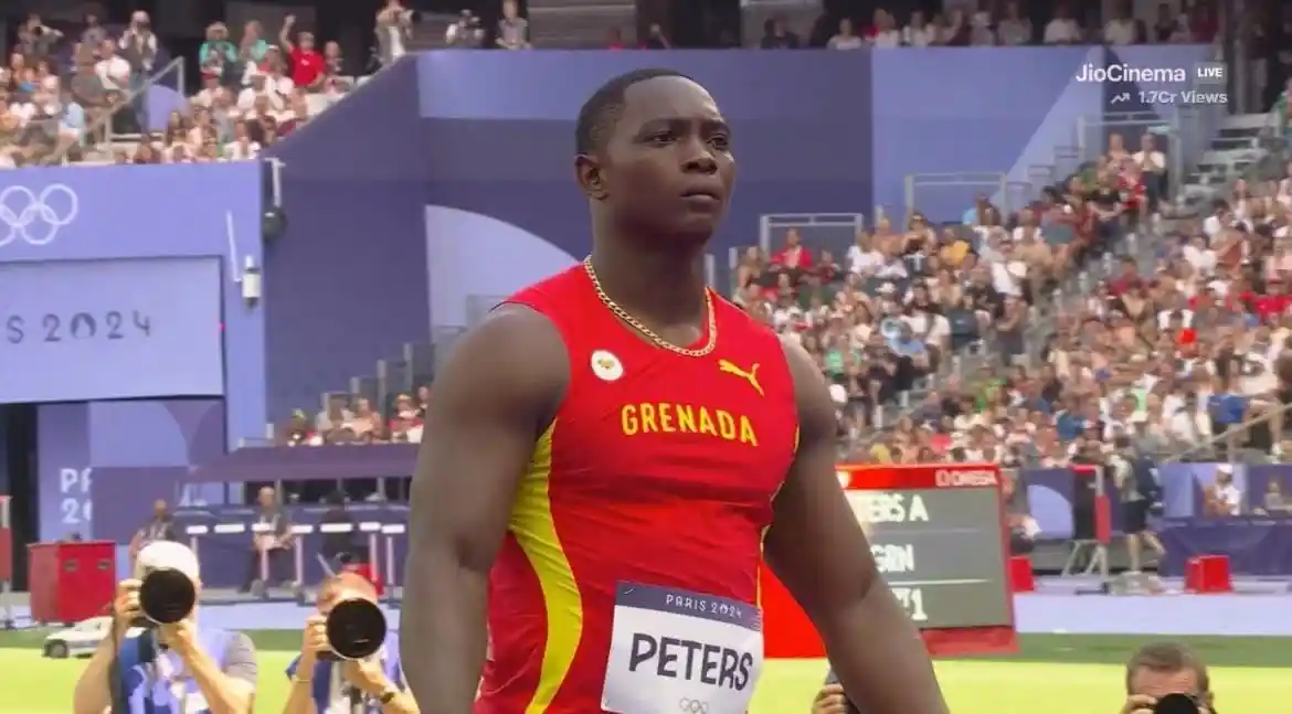 Grenada's Anderson Peters Wins Bronze in Javelin at Paris Olympics